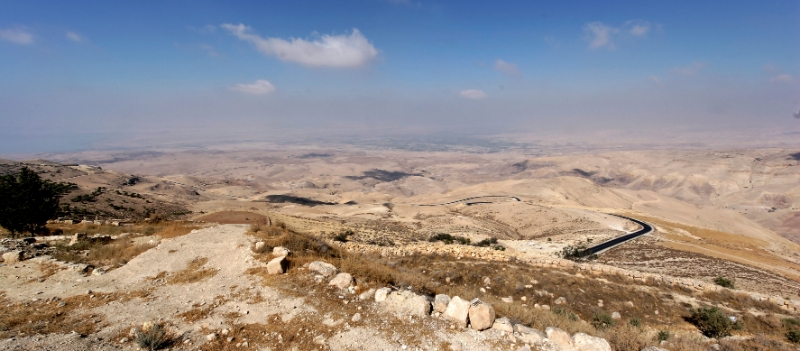 View over the promised land, Jerash Jordan.jpg - View over the promised land